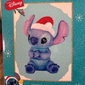 Disney Department 56 Large Stitch Acrylic Light Up Holiday Statue - New!